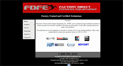 Desktop Screenshot of factorydirectfitnessequipment.com